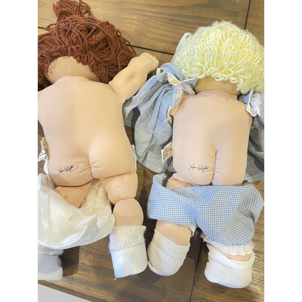 Lot Of 2 vintage cabbage patch kids doll coleco 1978/1982 - Picture 2 of 10